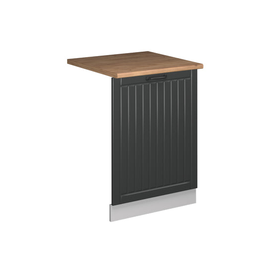 Vicco Pannello frontale della lavastoviglie Antracite casa di campagna 60 cm , PL Rovere