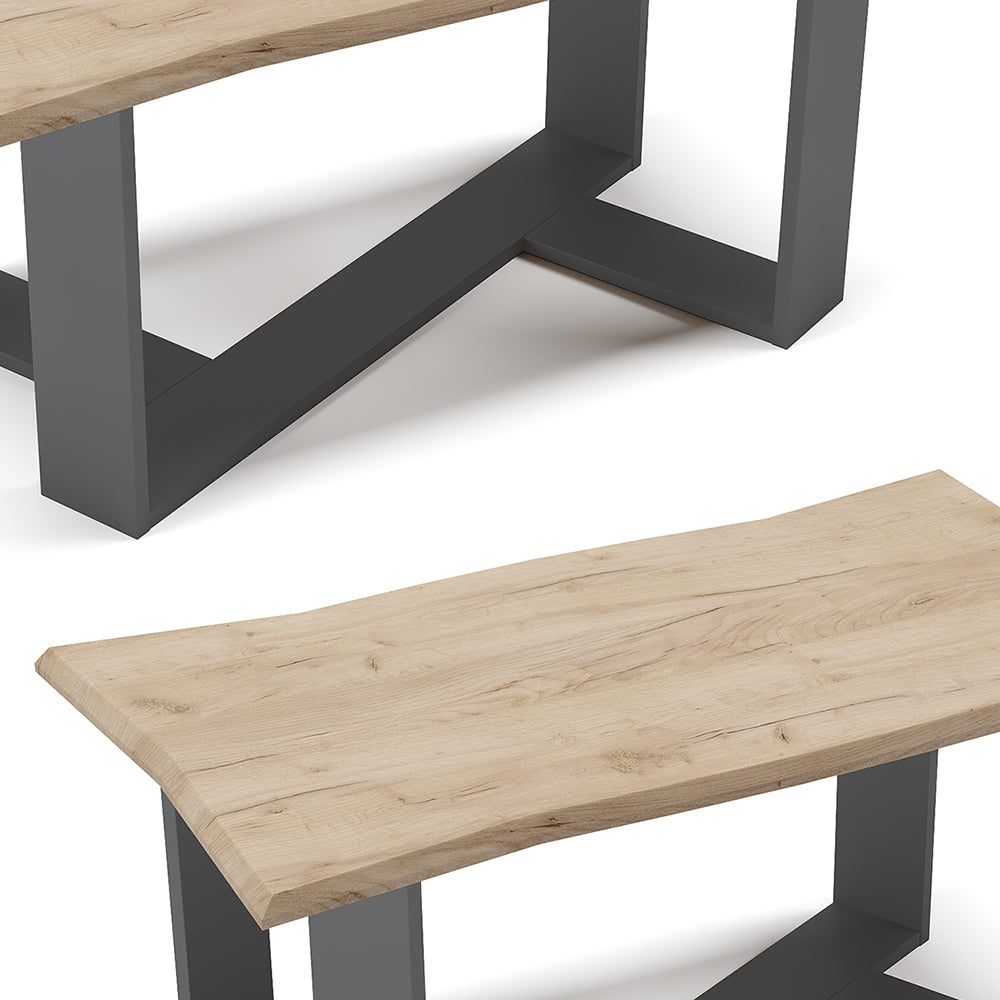 Vicco Tavolino Quercia dorata 90 x 50 cm