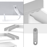 Vicco Accessorio per il fasciatoio Bianco 80 x 76 cm