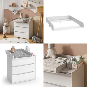 Vicco Piano fasciatoio Bianco 60 x 76 cm