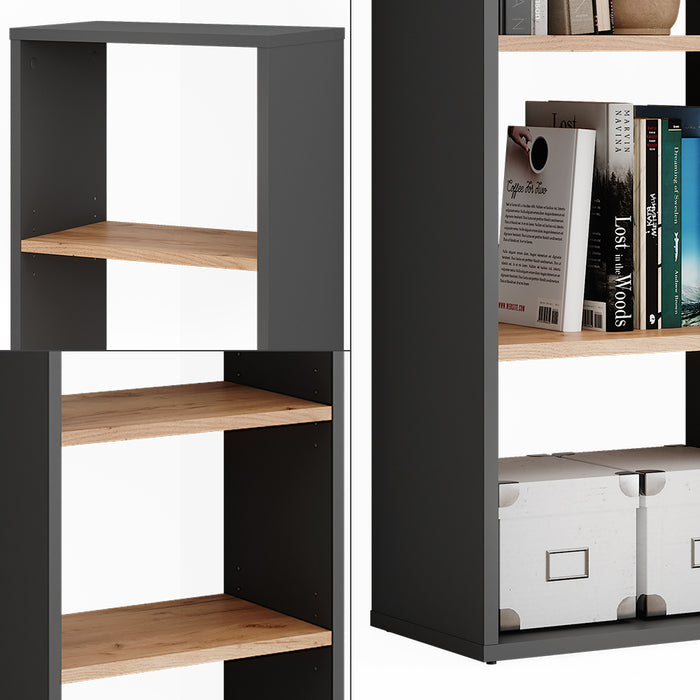 Vicco Scarpiera Antracite/quercia dorata 40 x 90.5 cm