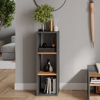 Vicco Scarpiera Antracite/quercia dorata 30 x 90.5 cm