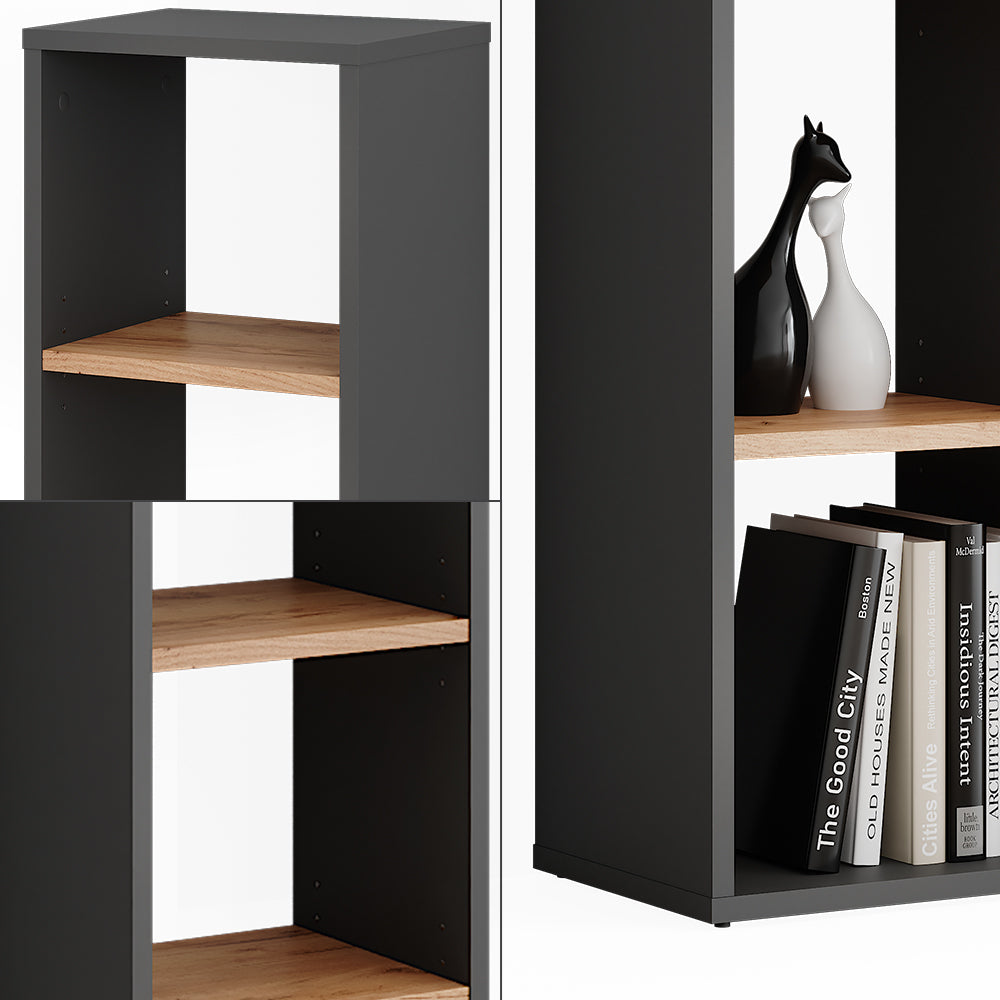 Vicco Scarpiera Antracite/quercia dorata 30 x 90.5 cm