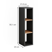 Vicco Scarpiera Antracite/quercia dorata 21.6 x 80.1 cm