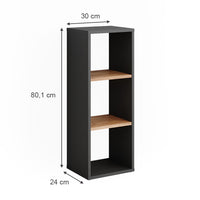 Vicco Scarpiera Antracite/quercia dorata 30 x 80.1 cm