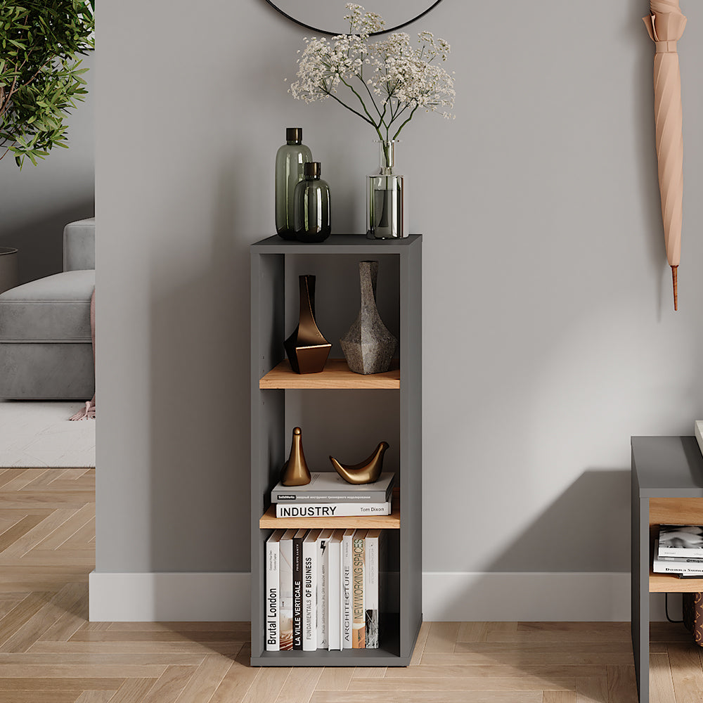 Vicco Scarpiera Antracite/quercia dorata 30 x 80.1 cm