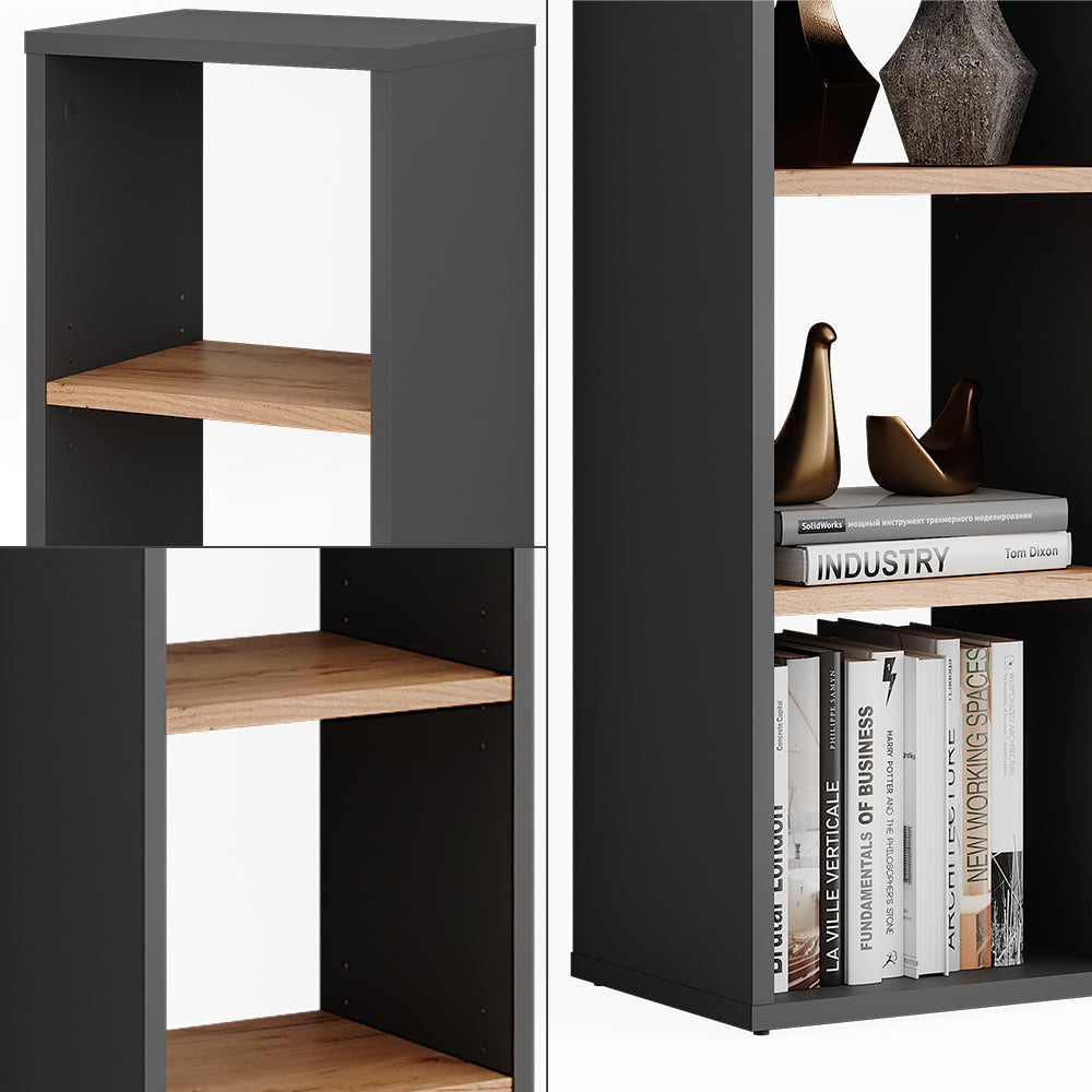 Vicco Scarpiera Antracite/quercia dorata 30 x 80.1 cm