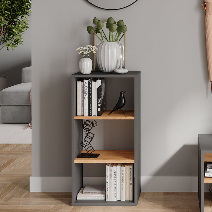 Vicco Scarpiera Antracite/quercia dorata 40 x 80.1 cm