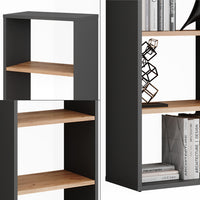 Vicco Scarpiera Antracite/quercia dorata 40 x 80.1 cm