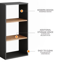 Vicco Scarpiera Antracite/quercia dorata 40 x 80.1 cm