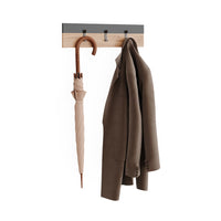 Vicco Appendiabiti da parete Antracite/quercia dorata 60 x 15 cm