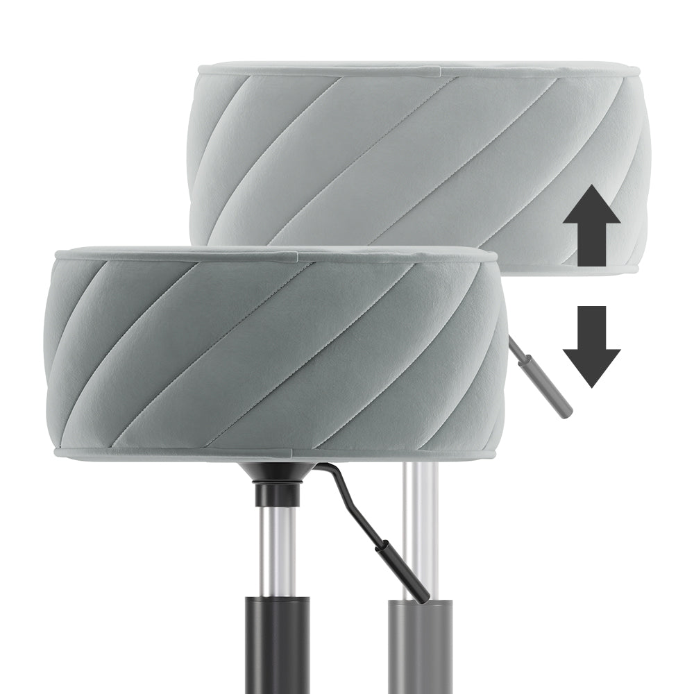 Vicco Sgabello Grigio 35 x 50.5 cm