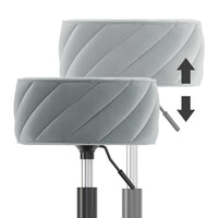 Vicco Sgabello Grigio 35 x 50.5 cm