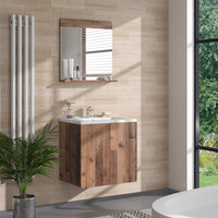 Vicco Specchio da bagno Oldstyle 60 x 62 cm con ripiano