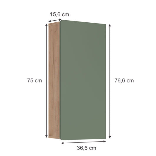 Vicco Pensili Goldkraft rovere/verde