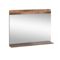 Vicco Specchio da bagno Oldstyle 80.1 x 62 cm con ripiano