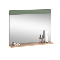 Vicco Specchio da bagno Goldkraft rovere/verde 80.1 x 62 cm con Aböage