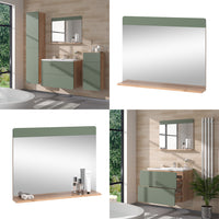 Vicco Specchio da bagno Goldkraft rovere/verde 80.1 x 62 cm con Aböage