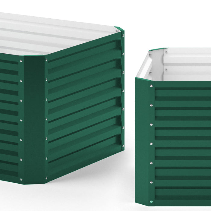 OK-Living Letto per orto rialzato Verde 180 x 90 cm