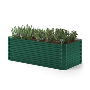 OK-Living Letto per orto rialzato Verde 180 x 90 cm