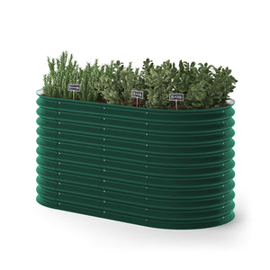 OK-Living Letto per orto rialzato Verde 160 x 80 cm