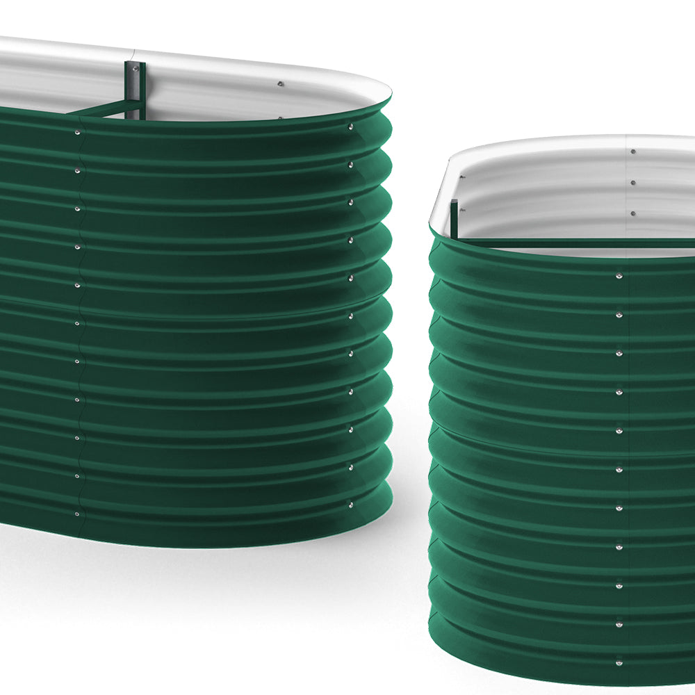 OK-Living Letto per orto rialzato Verde 160 x 80 cm