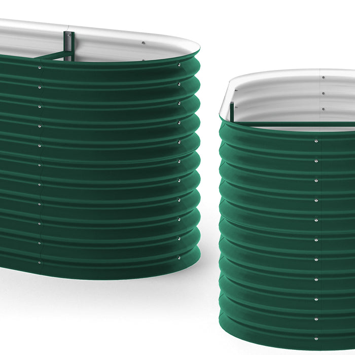 OK-Living Letto per orto rialzato Verde 160 x 80 cm