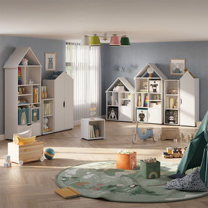 Vicco Scaffale per bambini Bianco 105.6 x 38.2 cm Set di 2