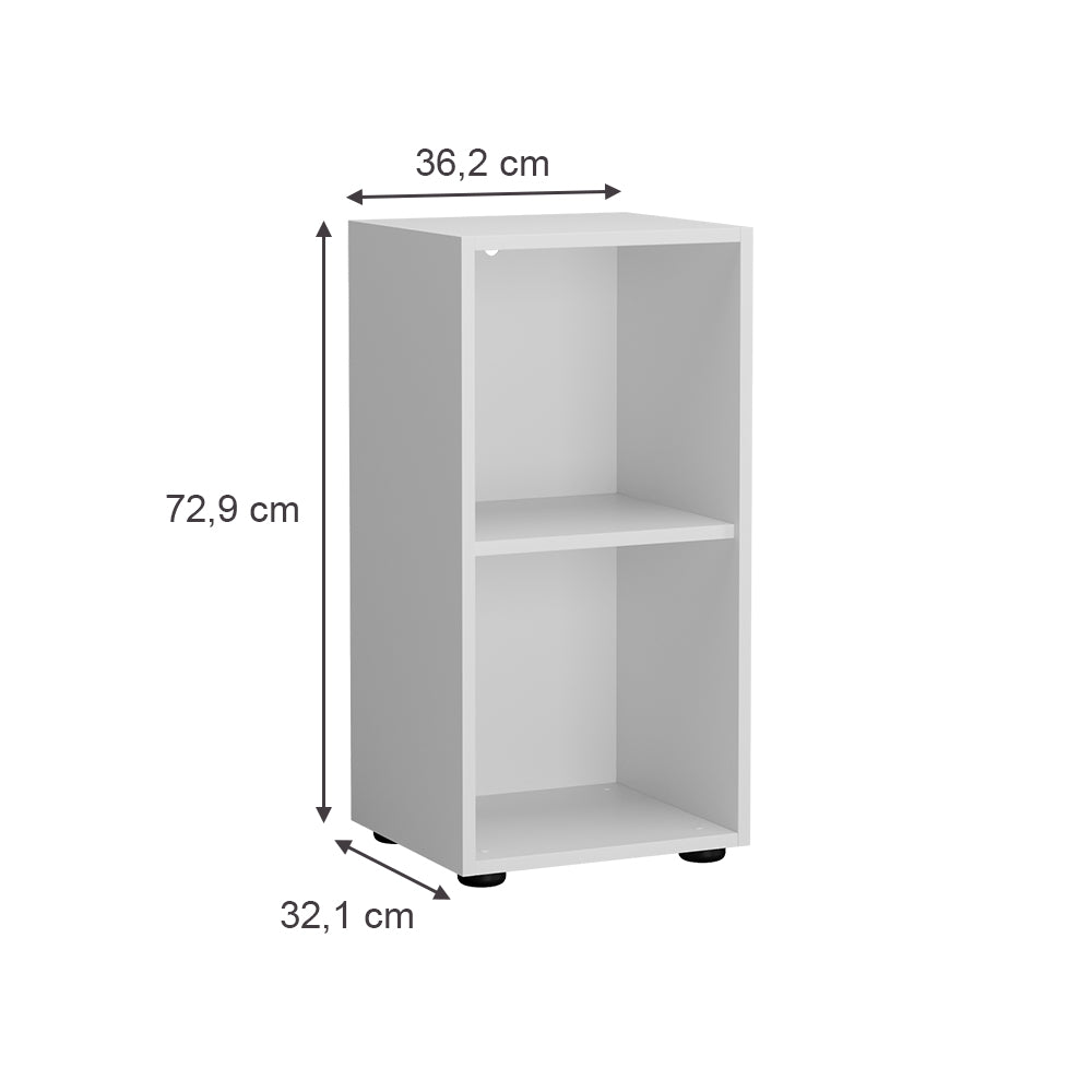 Vicco Scaffale per bambini Bianco 36.2 x 72.9 cm 2 scomparti
