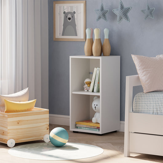 Vicco Scaffale per bambini Bianco 36.2 x 72.9 cm 2 scomparti