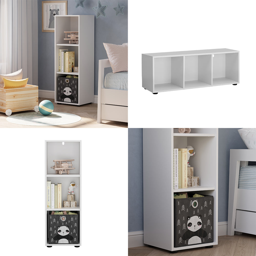 Vicco Scaffale per bambini Bianco 36.2 x 107.6 cm 3 scomparti