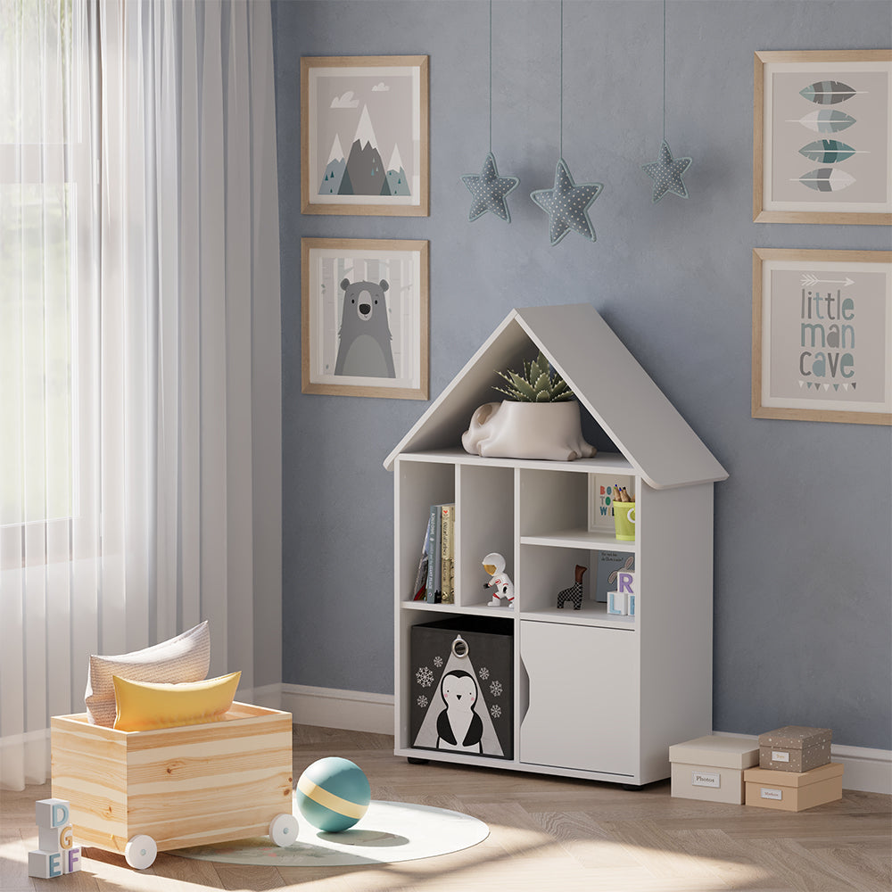 Vicco Scaffale per bambini Bianco 71 x 112.2 cm