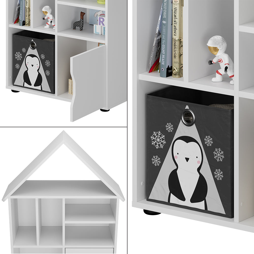 Vicco Scaffale per bambini Bianco 71 x 112.2 cm