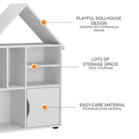Vicco Scaffale per bambini Bianco 71 x 112.2 cm