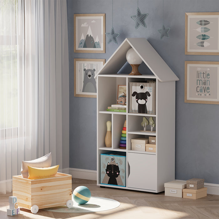 Vicco Scaffale per bambini Bianco 71 x 148.4 cm