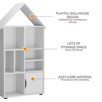 Vicco Scaffale per bambini Bianco 71 x 148.4 cm