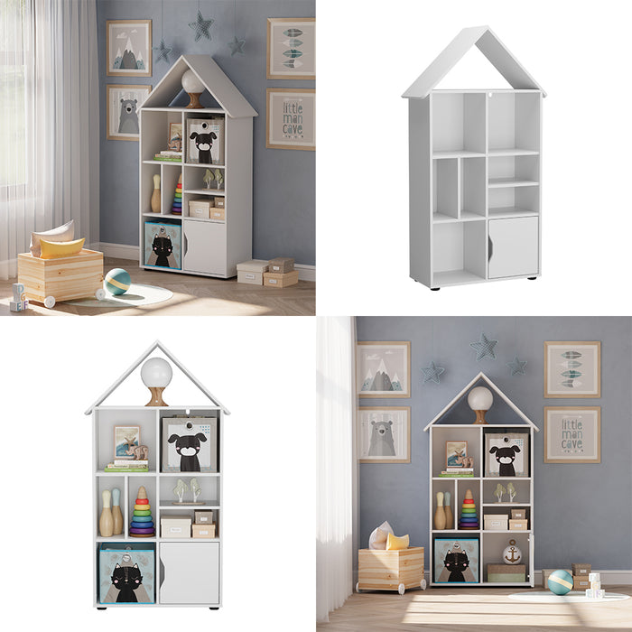 Vicco Scaffale per bambini Bianco 71 x 148.4 cm