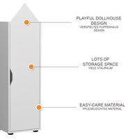 Vicco Libreria bambini Bianco 36.4 x 130.9 cm