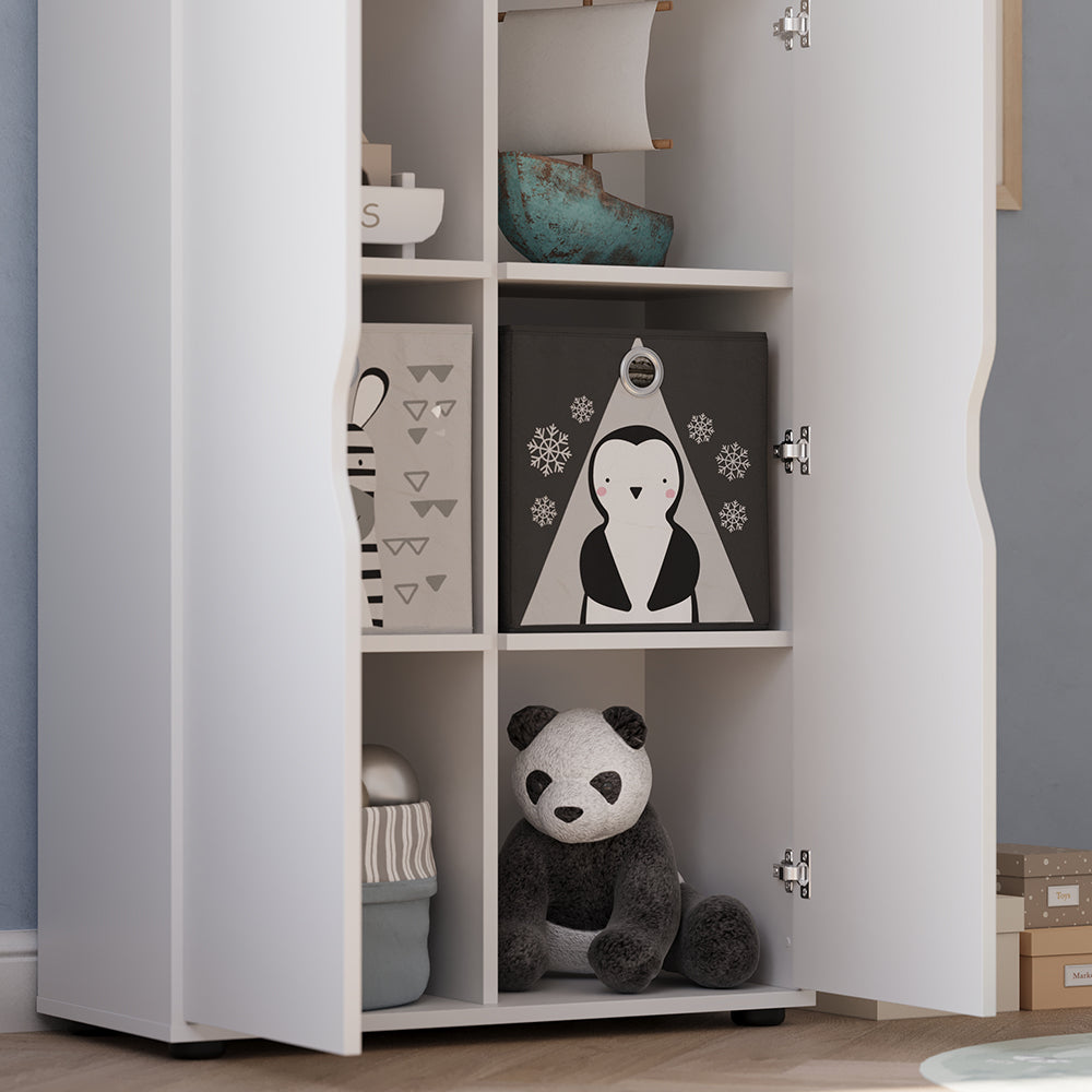 Vicco Scaffale per bambini Bianco 71 x 140.4 cm