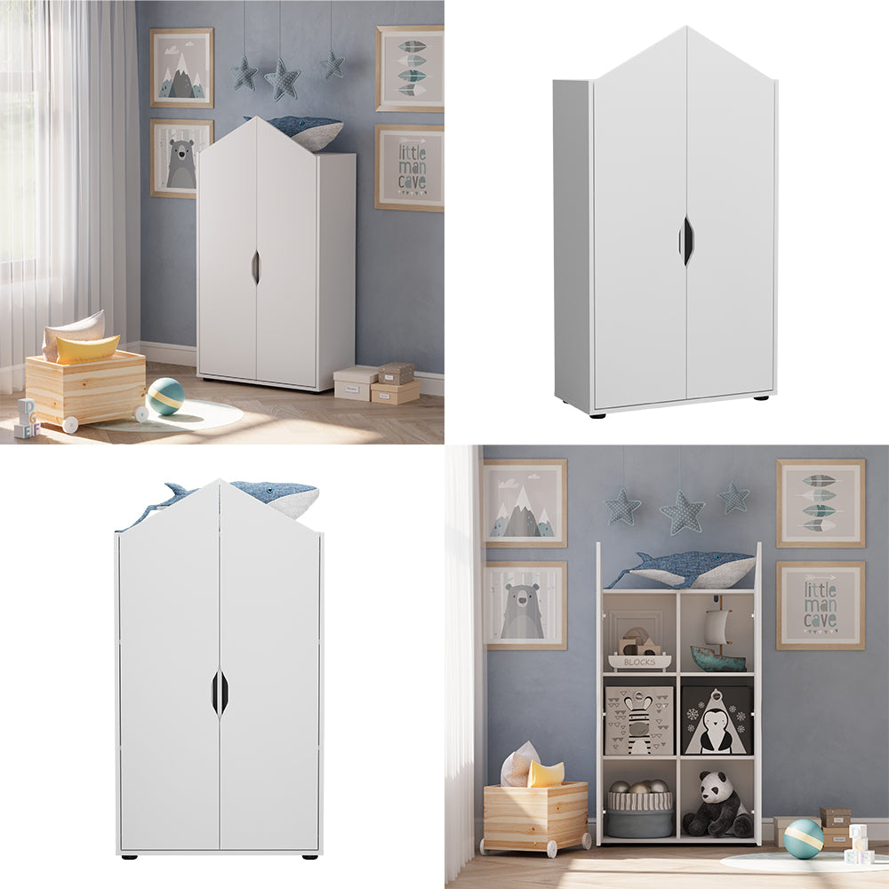 Vicco Scaffale per bambini Bianco 71 x 140.4 cm