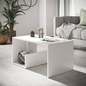 Vicco Tavolino Bianco 80 x 46.6 cm