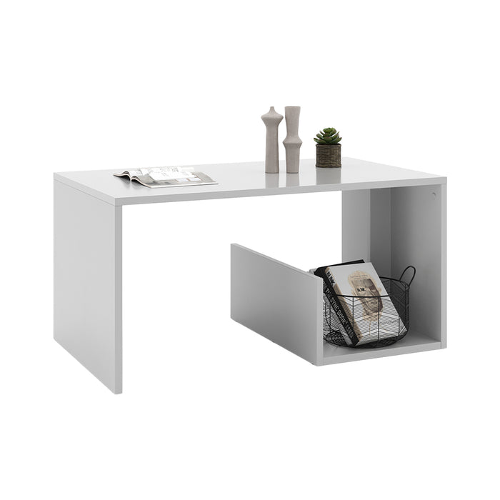 Vicco Tavolino Bianco 80 x 46.6 cm