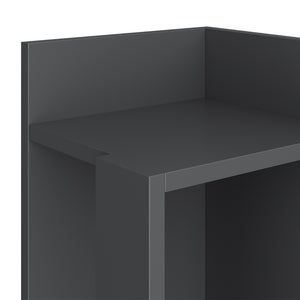 Vicco Comodino Antracite 27 x 60 cm Set di 2