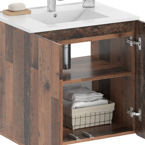 Vicco Set di mobili da bagno Oldstyle 2 pezzi