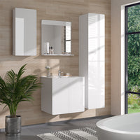 Vicco Set mobili bagno Bianco 4 parti