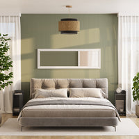 Vicco Comodino Antracite 27 x 60 cm Set di 2