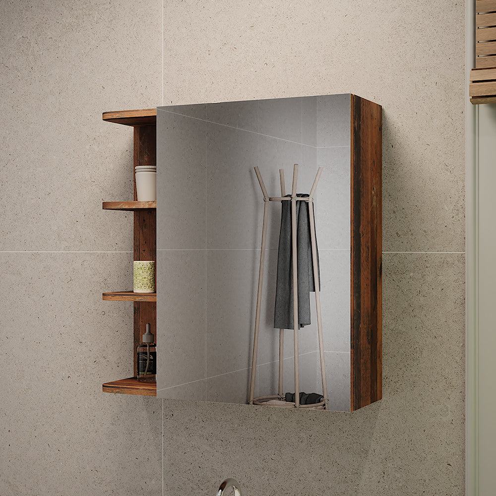 Vicco Mobile da bagno a specchio Oldstyle 62 x 64 cm