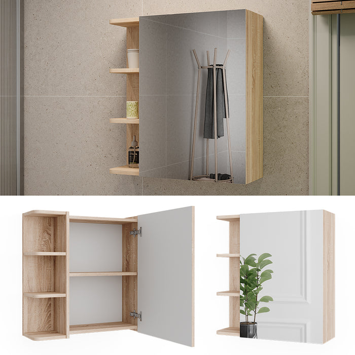 Vicco Mobile da bagno a specchio Sonoma 62 x 64 cm