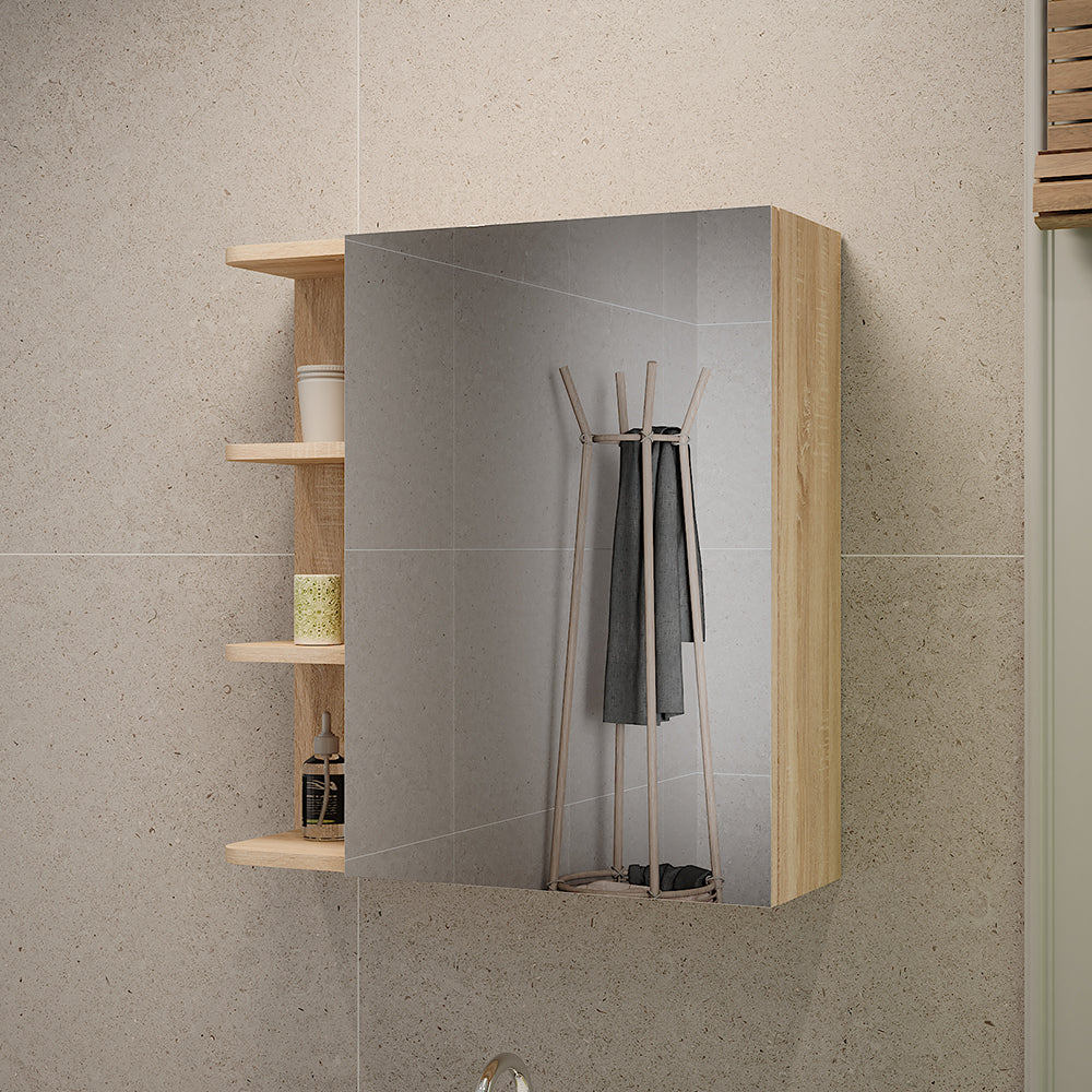 Vicco Mobile da bagno a specchio Sonoma 62 x 64 cm
