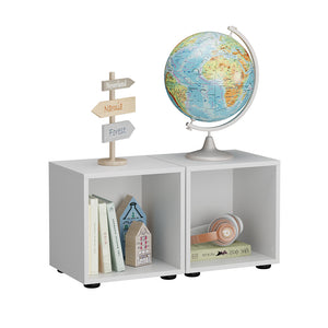 Vicco Scaffale per bambini Bianco 36.4 x 38.2 cm Set di 2